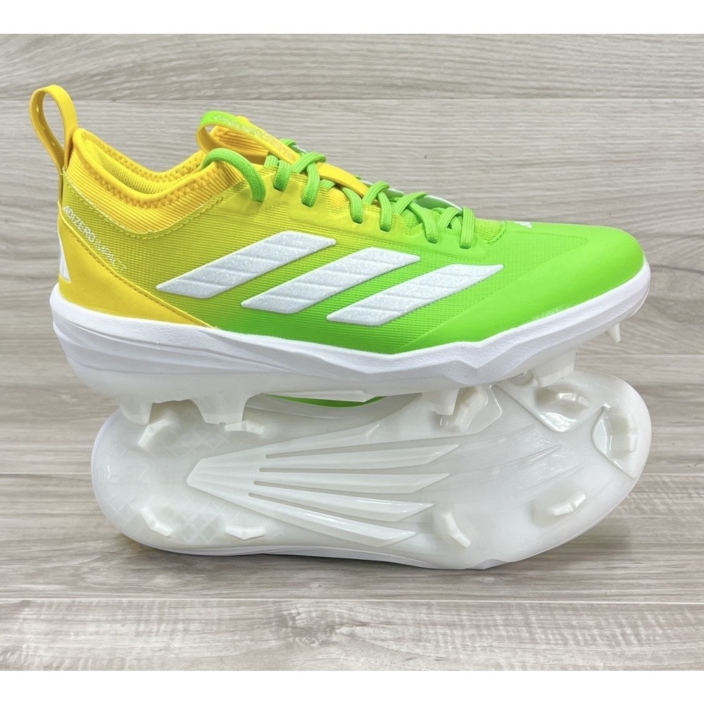 Adidas Adizero Impact TPU Candy Baseball Cleats Lemon Lime Men's 10.5 JR7827